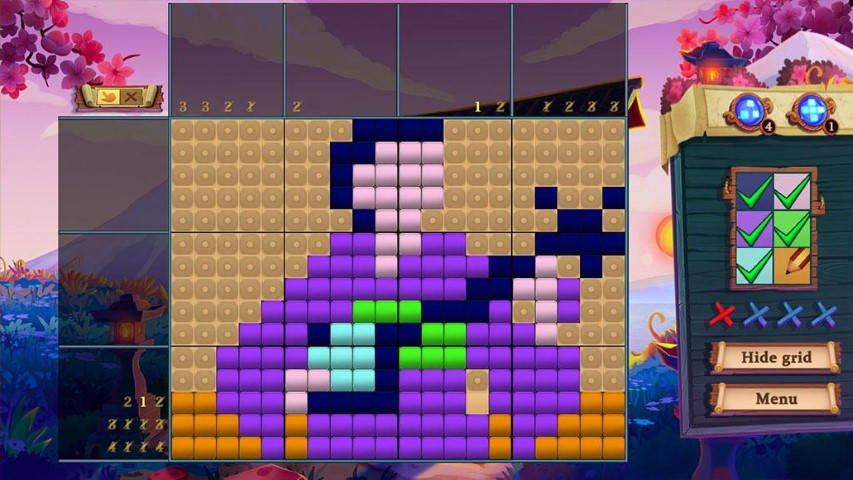 Adventure Mosaics: Land of the Rising Sun Screenshot 0