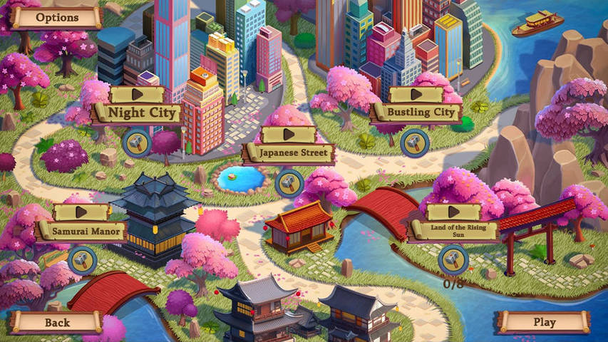 Adventure Mosaics: Land of the Rising Sun Screenshot 2