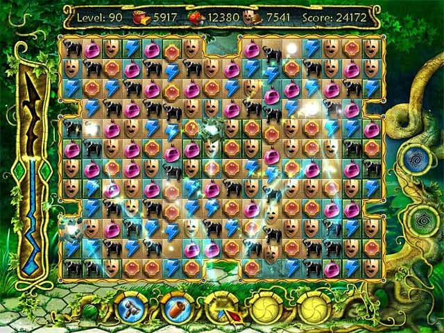 Age of Emerald Match 3 Скриншот 2