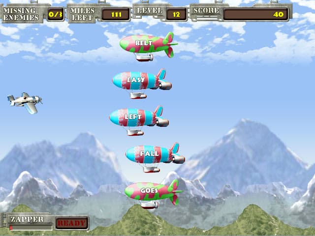 Air Typer - Typing Game for PC Capture d'écran 3