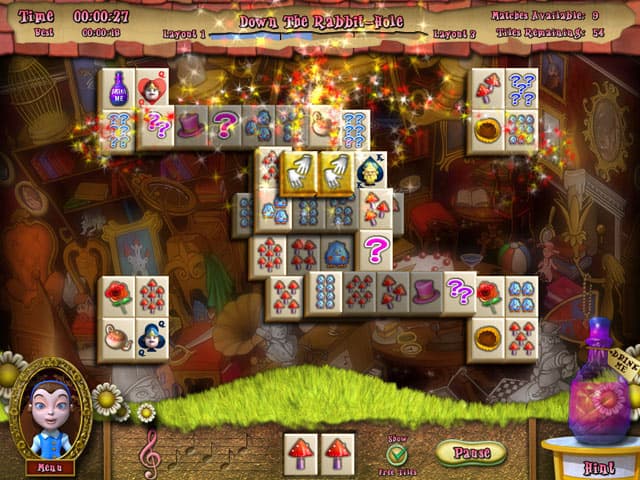 Alice's Magical Mahjong Screenshot 1