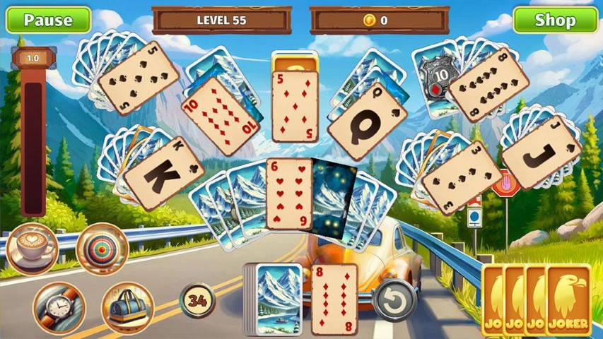 American Journey Solitaire Screenshot 1