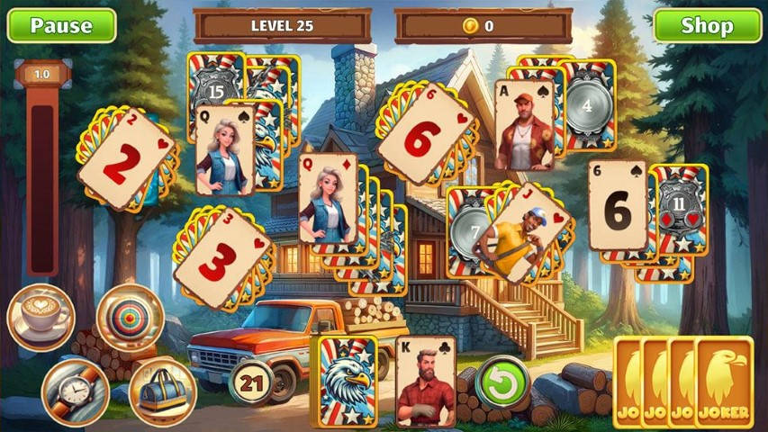American Journey Solitaire Screenshot 3