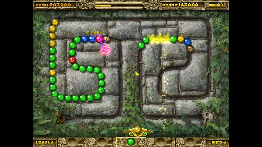 Azteca Bubbles Screenshot 2