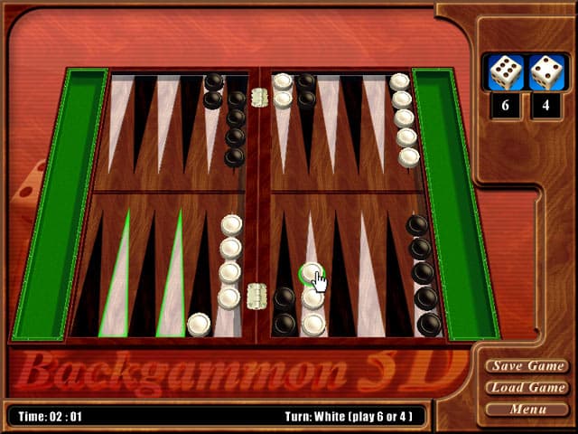 Backgammon Schermafbeelding 1