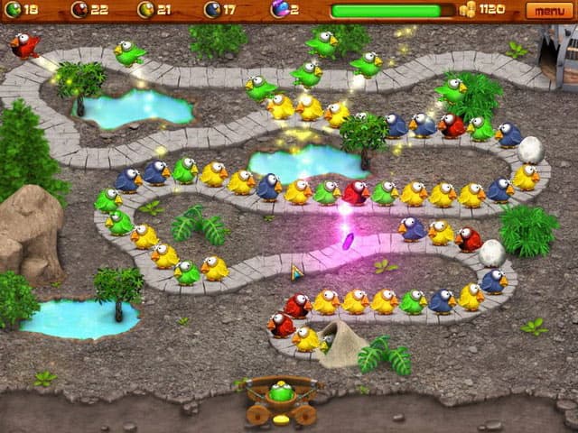 Bird's Town Bubble Shooter Скриншот 1