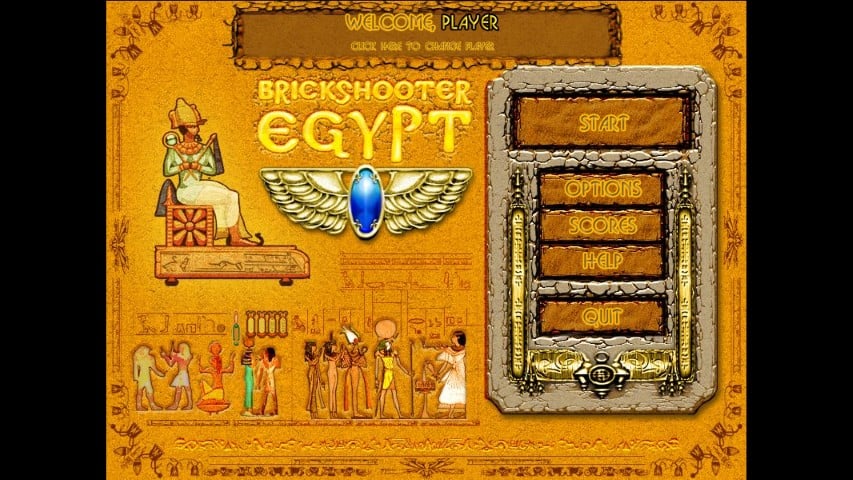 Brickshooter Egypt Schermafbeelding 0