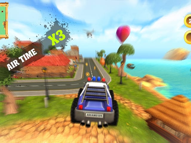 Cartoon Hot Racer 3D Schermafbeelding 2