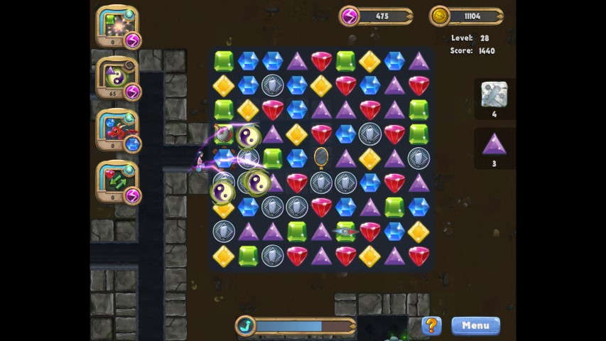 Caves and Castles: Underworld Schermafbeelding 0