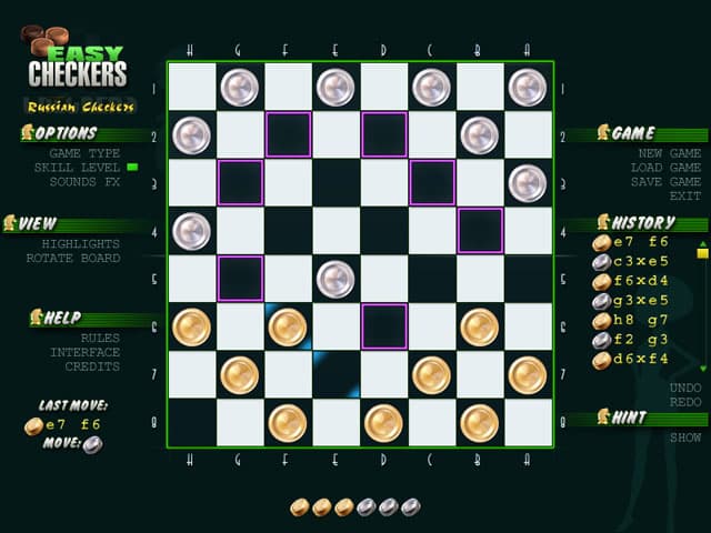 Easy Checkers Capture d'écran 3