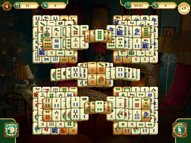 Christmas Mahjong Capture d'écran 2