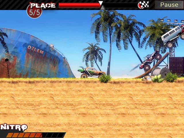 Crazy Monster Trucks Captura de pantalla 1