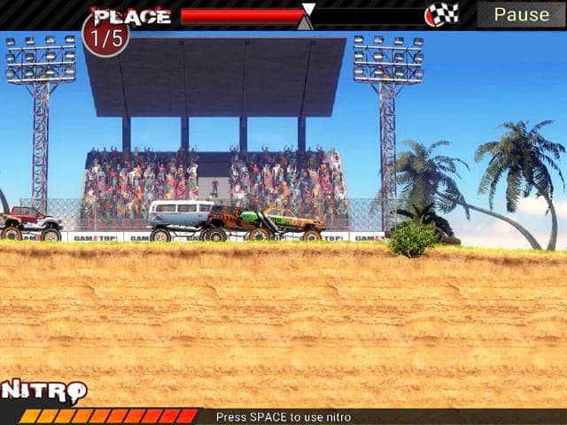 Crazy Monster Trucks Screenshot 2