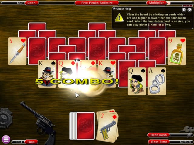 Crime Solitaire 2 Скриншот 1