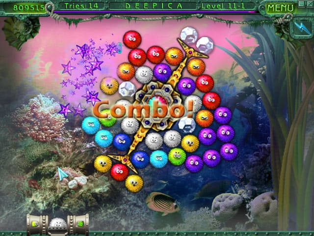 Deepica Bubble Shooter Schermafbeelding 3