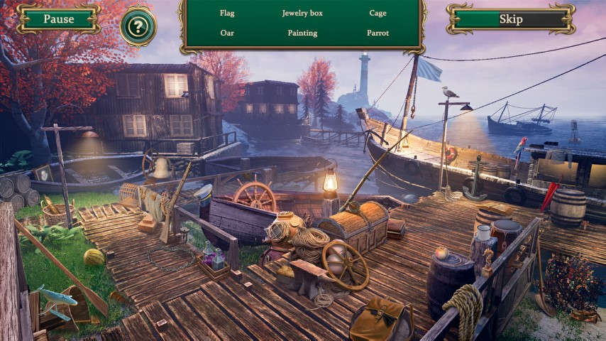 Detective Notes: Lighthouse Mystery Solitaire Screenshot 3