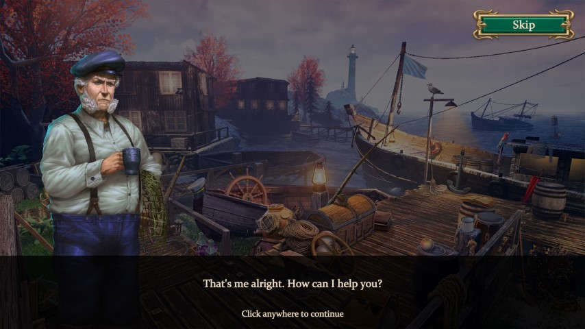 Detective Notes: Lighthouse Mystery Solitaire Screenshot 5