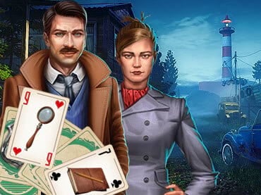 Detective Notes: Lighthouse Mystery Solitaire