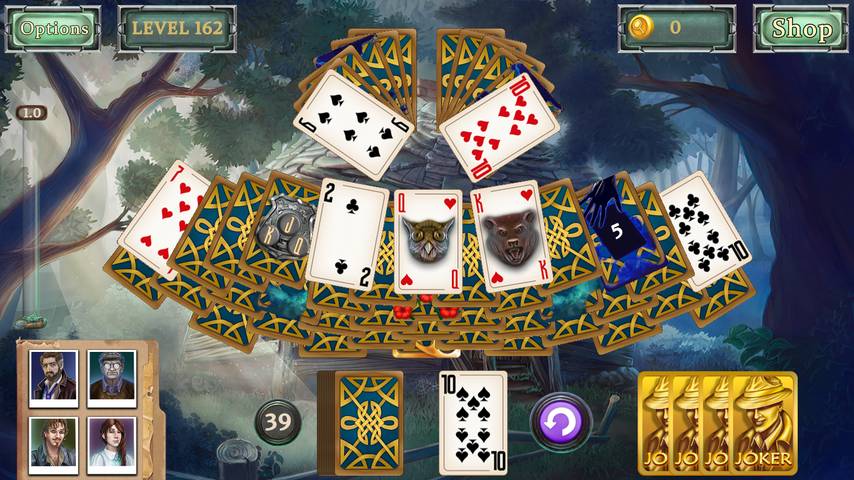 Detective Secrets Solitaire: The Curse of the Village Capture d'écran 2