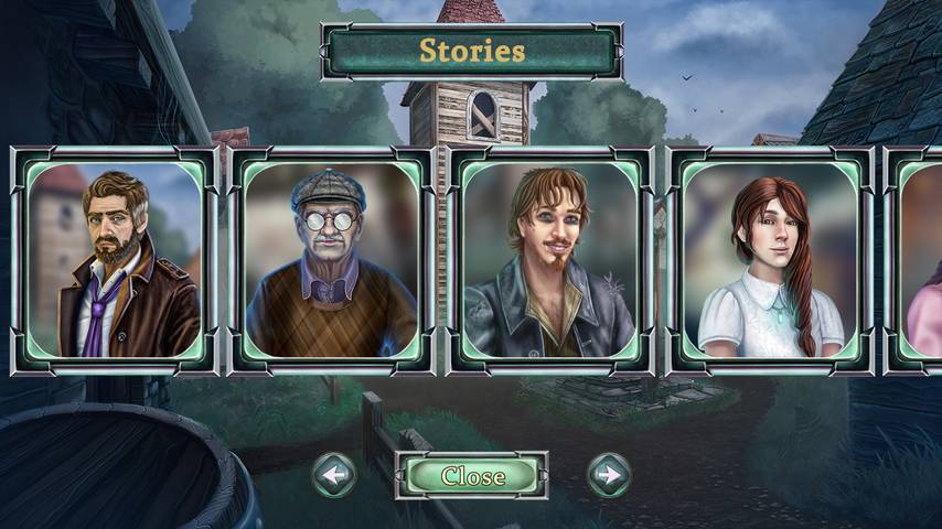 Detective Secrets Solitaire: The Curse of the Village Schermafbeelding 4