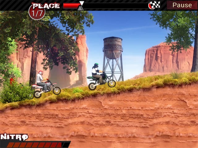 Dirt Bikes Super Racing Schermafbeelding 3