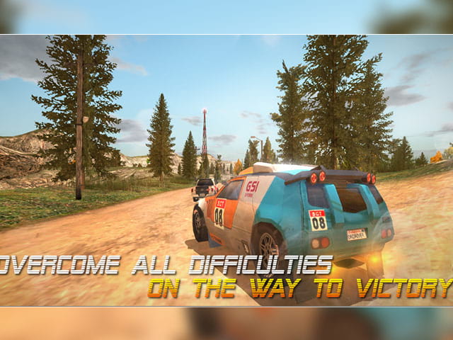 Dirt Rally Driver HD Capture d'écran 3