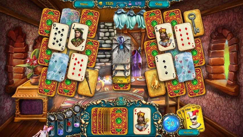 Dreamland Solitaire: Dragon's Fury Schermata 0