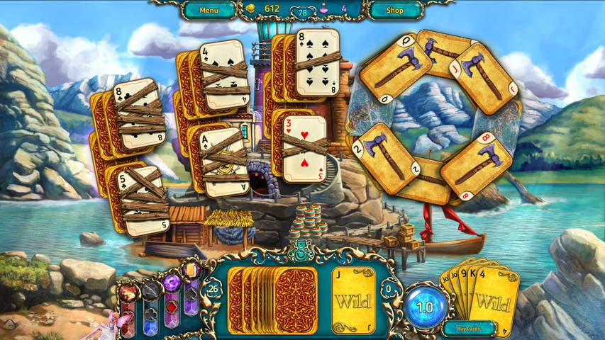 Dreamland Solitaire Schermafbeelding 1