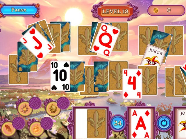 Endless Soul Light Solitaire Скриншот 2