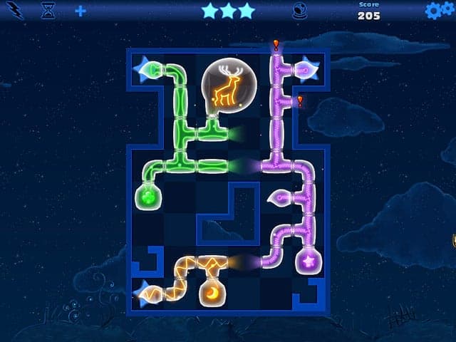 Fiber Twig: Midnight Puzzle Schermafbeelding 1