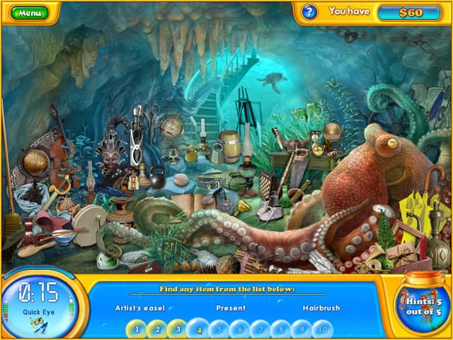 Fishdom H2O: Hidden Odyssey Schermafbeelding 1