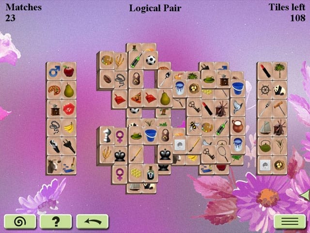 Flowers Mahjong Schermafbeelding 3