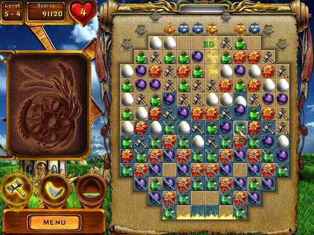 Gallic Puzzle Match 3 Screenshot 1