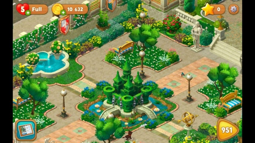 Gardenscapes Captura de pantalla 1