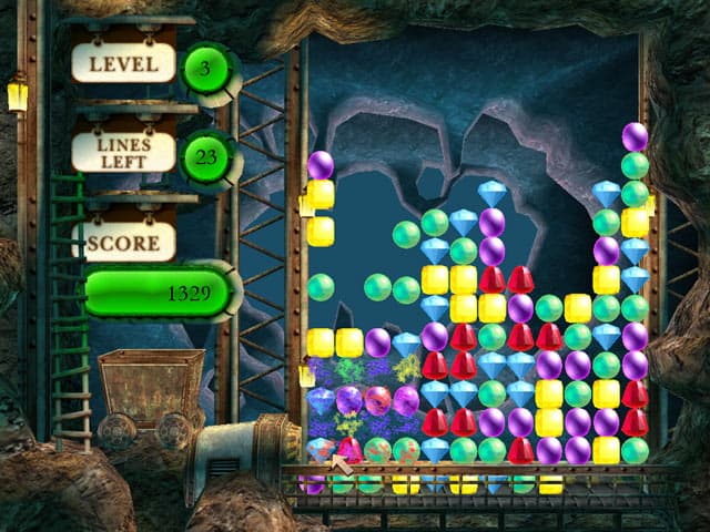 Gem Mine Puzzle Screenshot 1