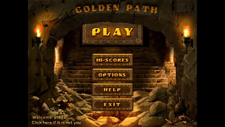 Bubble Shooter Golden Path Schermafbeelding 0