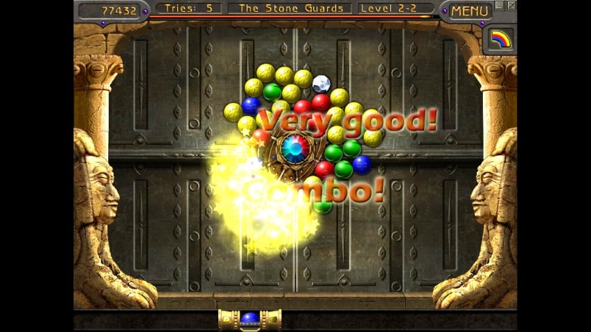 Bubble Shooter Golden Path Schermafbeelding 1