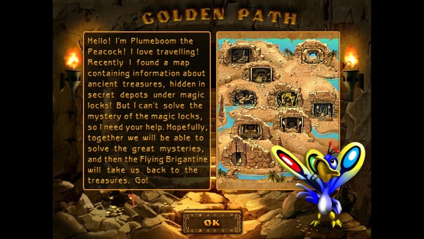 Bubble Shooter Golden Path Schermafbeelding 3