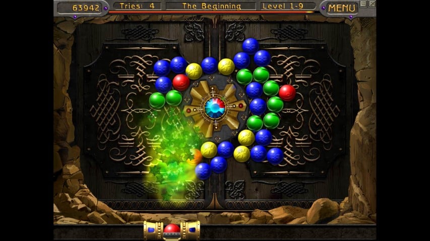 Bubble Shooter Golden Path Schermafbeelding 5