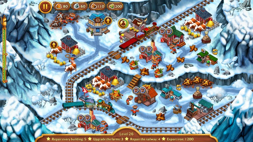 Golden Rails 3: Road to Klondike Скриншот 1