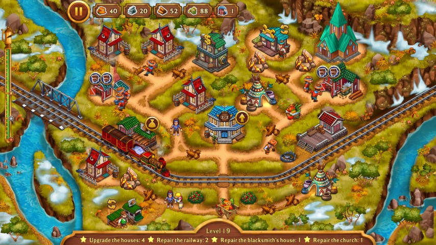 Golden Rails 3: Road to Klondike Скриншот 2