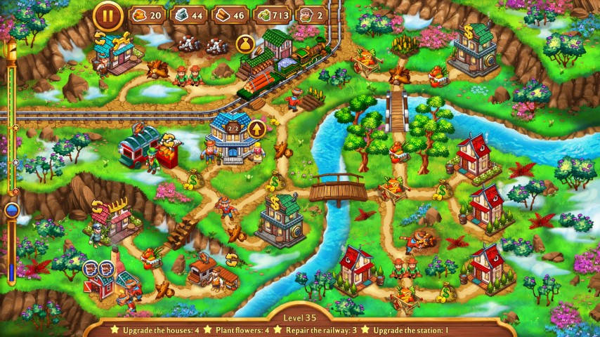 Golden Rails 3: Road to Klondike Скриншот 3