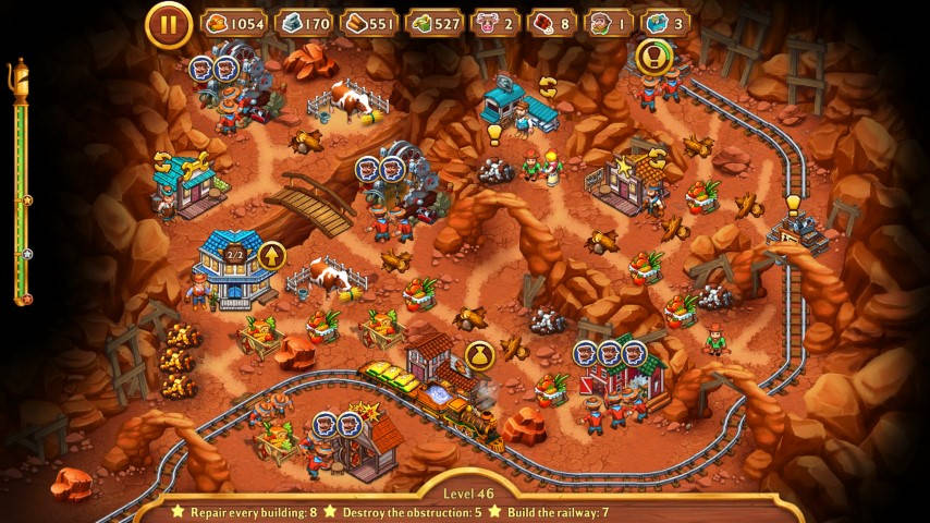 Golden Rails 3: Road to Klondike Скриншот 4