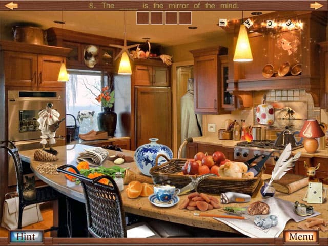 Hidden Object Crosswords Captura de pantalla 1