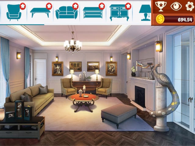 Home Designer: Living Room Скриншот 0