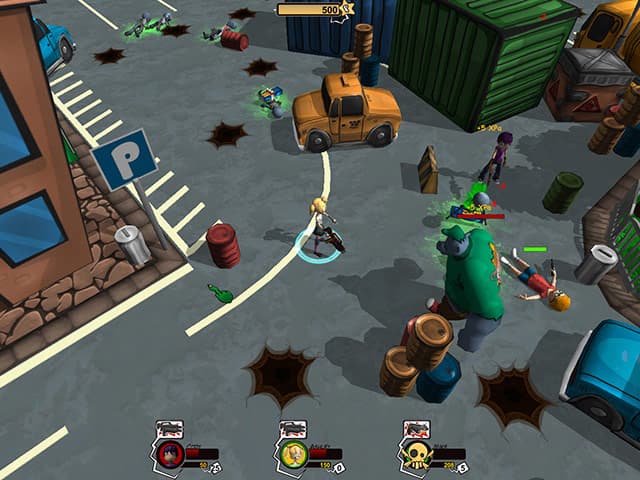 Hot Zomb: Zombie Survival Schermata 1