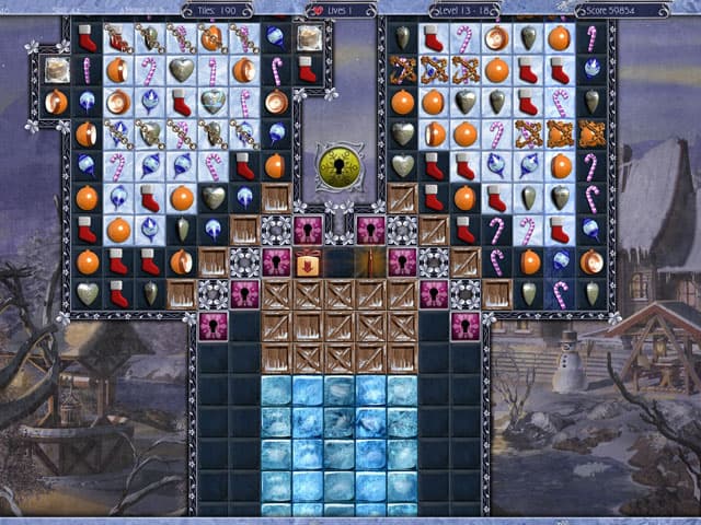 Jewel Match Snowscapes Screenshot 2