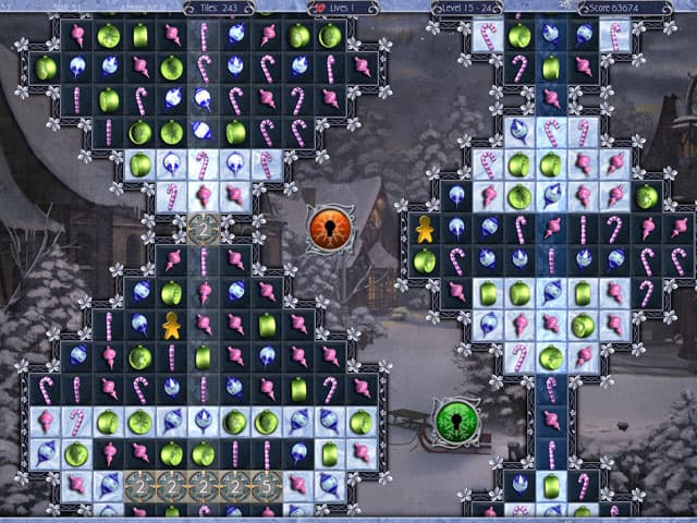 Jewel Match Snowscapes Schermafbeelding 3