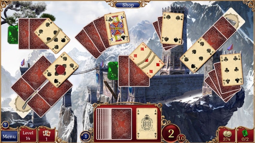 Jewel Match Solitaire 2 Capture d'écran 0