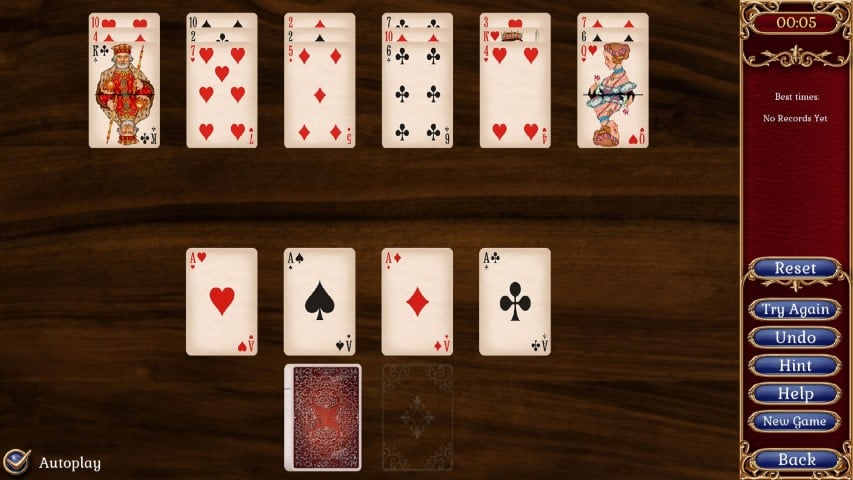 Jewel Match Solitaire 2 Schermafbeelding 1